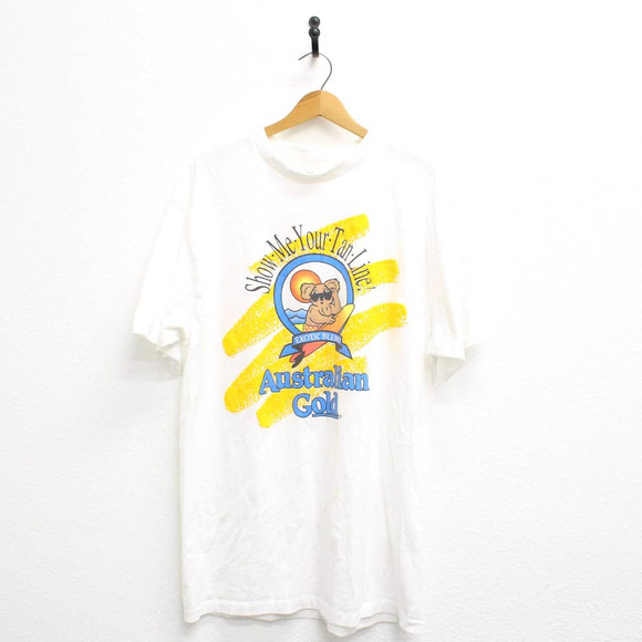 Vintage Australian Gold Koala Sun Screen T Shirt XXL 2X - Picture 1 of 4